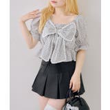 【5色展開】オフショルでも着れる レースビッグリボンブラウス | RMAF　NICE CLAUP / OLIVE des OLIVE | 詳細画像17 