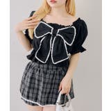 【5色展開】オフショルでも着れる レースビッグリボンブラウス | RMAF　NICE CLAUP / OLIVE des OLIVE | 詳細画像21 