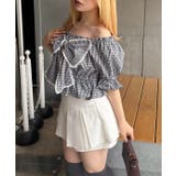 【5色展開】オフショルでも着れる レースビッグリボンブラウス | RMAF　NICE CLAUP / OLIVE des OLIVE | 詳細画像30 