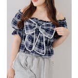 【5色展開】オフショルでも着れる レースビッグリボンブラウス | RMAF　NICE CLAUP / OLIVE des OLIVE | 詳細画像9 