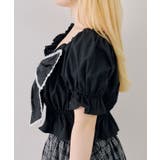 【5色展開】オフショルでも着れる レースビッグリボンブラウス | RMAF　NICE CLAUP / OLIVE des OLIVE | 詳細画像38 