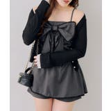 【セットアップ対応】ビッグリボンキャミ | RMAF　NICE CLAUP / OLIVE des OLIVE | 詳細画像4 