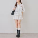 刺繍入りショート丈ブラウス | NICE CLAUP / OLIVE des OLIVE　OUTLET | 詳細画像14 