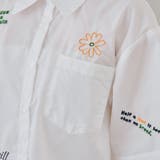 刺繍入りショート丈ブラウス | NICE CLAUP / OLIVE des OLIVE　OUTLET | 詳細画像21 