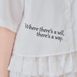 刺繍入りショート丈ブラウス | NICE CLAUP / OLIVE des OLIVE　OUTLET | 詳細画像23 