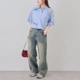 刺繍入りショート丈ブラウス | NICE CLAUP / OLIVE des OLIVE　OUTLET | 詳細画像6 