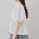 リボン刺繍ブラウス | NICE CLAUP / OLIVE des OLIVE　OUTLET | 詳細画像14 