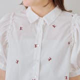 リボン刺繍ブラウス | NICE CLAUP / OLIVE des OLIVE　OUTLET | 詳細画像16 