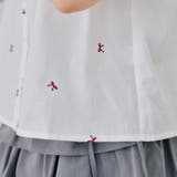 リボン刺繍ブラウス | NICE CLAUP / OLIVE des OLIVE　OUTLET | 詳細画像18 