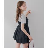 【8色展開 無地 ドット柄 チェック柄 花柄】レースアップキャミチュニック | RMAF NICE CLAUP / OLIVE des OLIVE | 詳細画像61