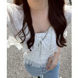 【セットアイテム】5分袖ラッフルブラウス&シャーリングキャミ | RMAF　NICE CLAUP / OLIVE des OLIVE | 詳細画像41 