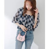 【セットアイテム】5分袖ラッフルブラウス&シャーリングキャミ | RMAF　NICE CLAUP / OLIVE des OLIVE | 詳細画像12 