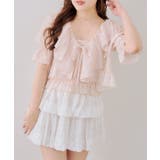 【セットアイテム】5分袖ラッフルブラウス&シャーリングキャミ | RMAF　NICE CLAUP / OLIVE des OLIVE | 詳細画像21 