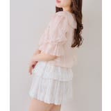 【セットアイテム】5分袖ラッフルブラウス&シャーリングキャミ | RMAF　NICE CLAUP / OLIVE des OLIVE | 詳細画像23 