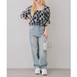 【セットアイテム】5分袖ラッフルブラウス&シャーリングキャミ | RMAF　NICE CLAUP / OLIVE des OLIVE | 詳細画像37 