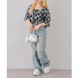 【セットアイテム】5分袖ラッフルブラウス&シャーリングキャミ | RMAF　NICE CLAUP / OLIVE des OLIVE | 詳細画像38 