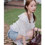 【セットアイテム】5分袖ラッフルブラウス&シャーリングキャミ | RMAF　NICE CLAUP / OLIVE des OLIVE | 詳細画像40 