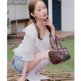 【セットアイテム】5分袖ラッフルブラウス&シャーリングキャミ | RMAF　NICE CLAUP / OLIVE des OLIVE | 詳細画像41 