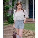 【セットアイテム】5分袖ラッフルブラウス&シャーリングキャミ | RMAF　NICE CLAUP / OLIVE des OLIVE | 詳細画像44 