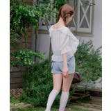 【セットアイテム】5分袖ラッフルブラウス&シャーリングキャミ | RMAF　NICE CLAUP / OLIVE des OLIVE | 詳細画像47 