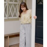 【セットアイテム】5分袖ラッフルブラウス&シャーリングキャミ | RMAF　NICE CLAUP / OLIVE des OLIVE | 詳細画像56 