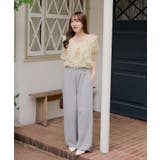 【セットアイテム】5分袖ラッフルブラウス&シャーリングキャミ | RMAF　NICE CLAUP / OLIVE des OLIVE | 詳細画像57 