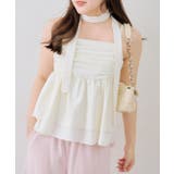 【WEB限定】チョーカー付フリルキャミ | NICE CLAUP / OLIVE des OLIVE　OUTLET | 詳細画像2 