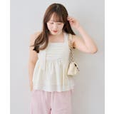 【WEB限定】チョーカー付フリルキャミ | NICE CLAUP / OLIVE des OLIVE　OUTLET | 詳細画像9 