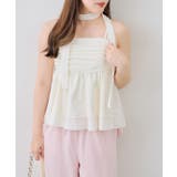 オフ | 【WEB限定】チョーカー付フリルキャミ | NICE CLAUP / OLIVE des OLIVE　OUTLET