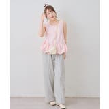 【WEB限定】シュシュ付切替チュニック | NICE CLAUP / OLIVE des OLIVE OUTLET | 詳細画像10