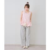 【WEB限定】シュシュ付切替チュニック | NICE CLAUP / OLIVE des OLIVE OUTLET | 詳細画像13