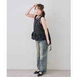【WEB限定】シュシュ付切替チュニック | NICE CLAUP / OLIVE des OLIVE OUTLET | 詳細画像30