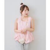 ピンク | 【WEB限定】シュシュ付切替チュニック | NICE CLAUP / OLIVE des OLIVE OUTLET