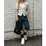 【5色展開】後ろレースアップギャザーブラウス | RMAF NICE CLAUP / OLIVE des OLIVE | 詳細画像13