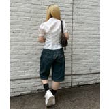 【5色展開】後ろレースアップギャザーブラウス | RMAF NICE CLAUP / OLIVE des OLIVE | 詳細画像15