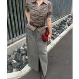 【5色展開】後ろレースアップギャザーブラウス | RMAF NICE CLAUP / OLIVE des OLIVE | 詳細画像43