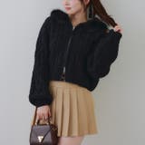 ブラック | マシュマロファーパーカー | RMAF　NICE CLAUP / OLIVE des OLIVE