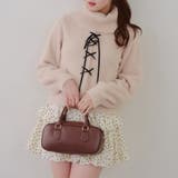 フェザーレースアッププルオーバー | NICE CLAUP / OLIVE des OLIVE　OUTLET | 詳細画像11 