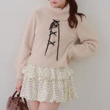 フェザーレースアッププルオーバー | NICE CLAUP / OLIVE des OLIVE　OUTLET | 詳細画像12 