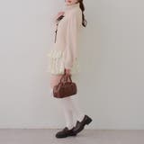 フェザーレースアッププルオーバー | NICE CLAUP / OLIVE des OLIVE　OUTLET | 詳細画像18 