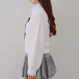 フェザーレースアッププルオーバー | NICE CLAUP / OLIVE des OLIVE　OUTLET | 詳細画像30 