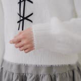 フェザーレースアッププルオーバー | NICE CLAUP / OLIVE des OLIVE　OUTLET | 詳細画像34 