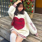 【HolidayCollection】モールハートBIGニット | RMAF　NICE CLAUP / OLIVE des OLIVE | 詳細画像2 