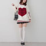 【HolidayCollection】モールハートBIGニット | RMAF　NICE CLAUP / OLIVE des OLIVE | 詳細画像32 