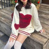 オフ | 【HolidayCollection】モールハートBIGニット | RMAF　NICE CLAUP / OLIVE des OLIVE