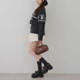 ポンポン付き カウチン風ニットプルオーバー | RMAF　NICE CLAUP / OLIVE des OLIVE | 詳細画像31 