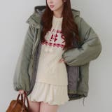 ポンポン付き カウチン風ニットプルオーバー | RMAF　NICE CLAUP / OLIVE des OLIVE | 詳細画像33 