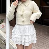 【HolidayCollection】ポンポン付き フェザーポロニット | RMAF　NICE CLAUP / OLIVE des OLIVE | 詳細画像13 