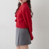 【HolidayCollection】ポンポン付き フェザーポロニット | RMAF　NICE CLAUP / OLIVE des OLIVE | 詳細画像19 