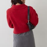 【HolidayCollection】ポンポン付き フェザーポロニット | RMAF　NICE CLAUP / OLIVE des OLIVE | 詳細画像20 